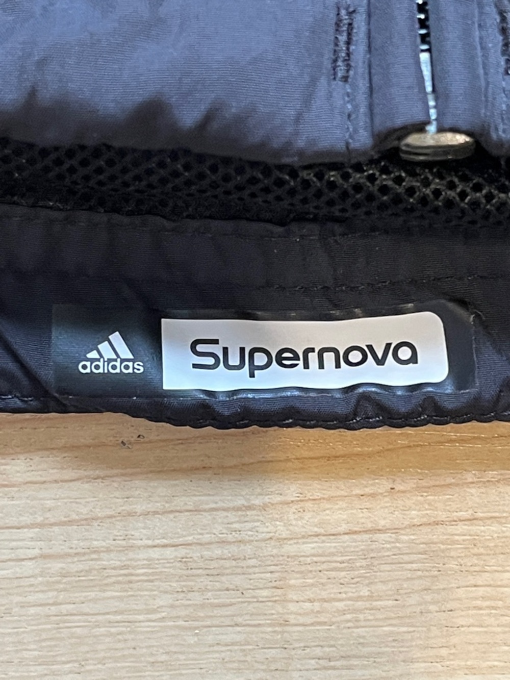 adidas Boston Marathon Running Jacket 3 Stripes Supernova Men's L - Picture 8 of 12